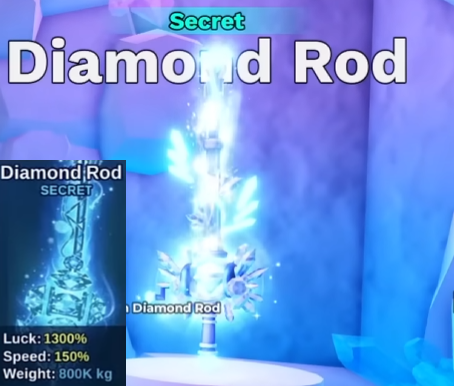 diamond rod fish it